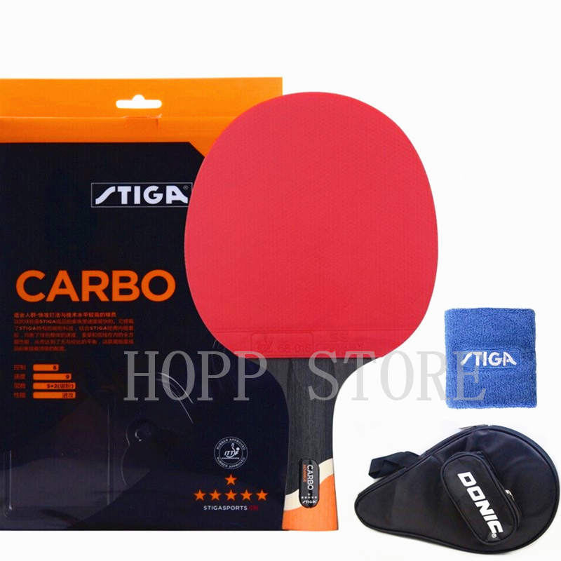 Table Tennis Review - STIGA 6 Star racchetta offensiva brufoli