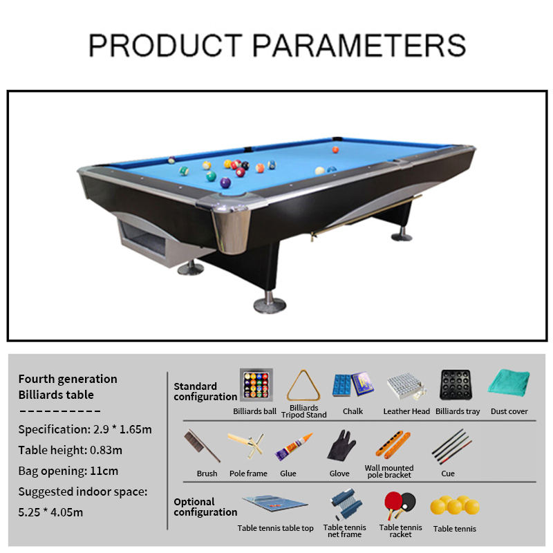Tavolo da Biliardo Moderno 9 P - Table Tennis Games recensione e prezzo