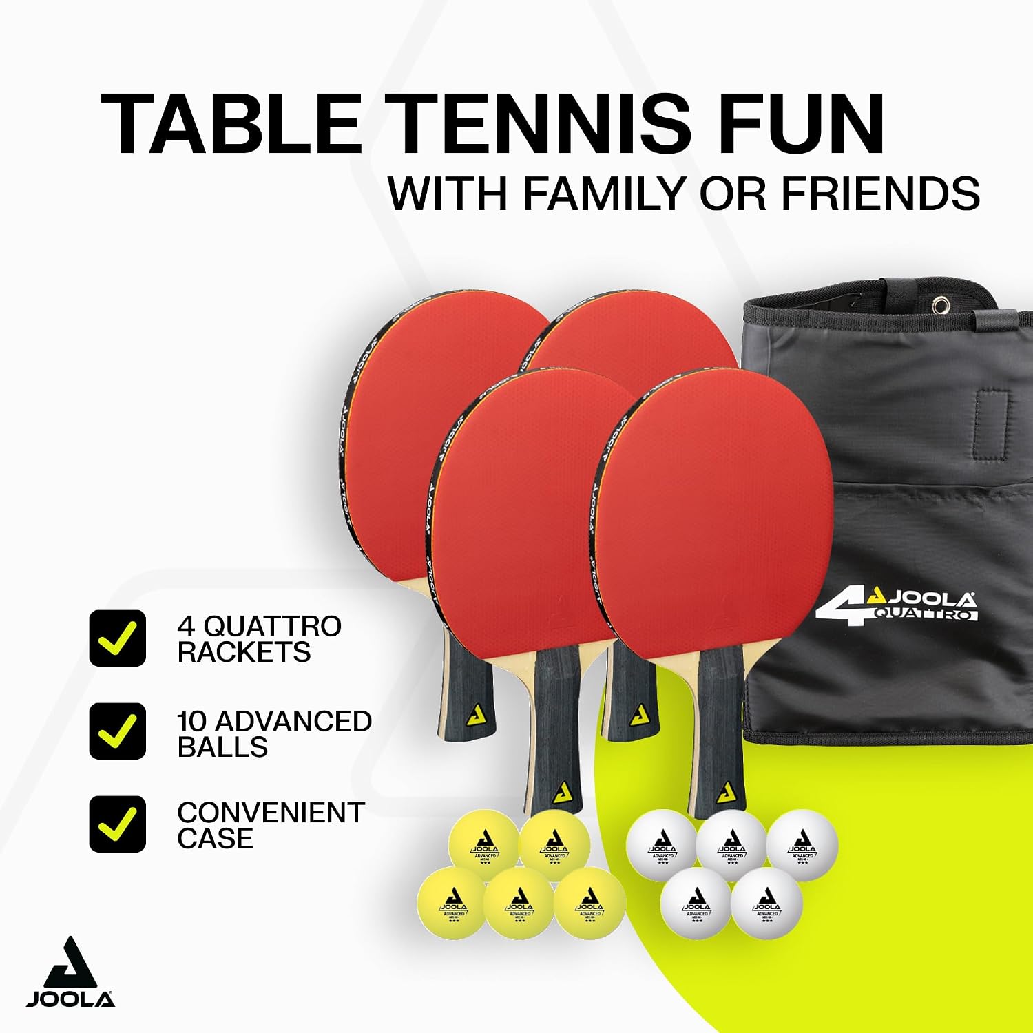 Set da Ping Pong a 4 Racchette - Table Tennis Reference recensione e prezzo