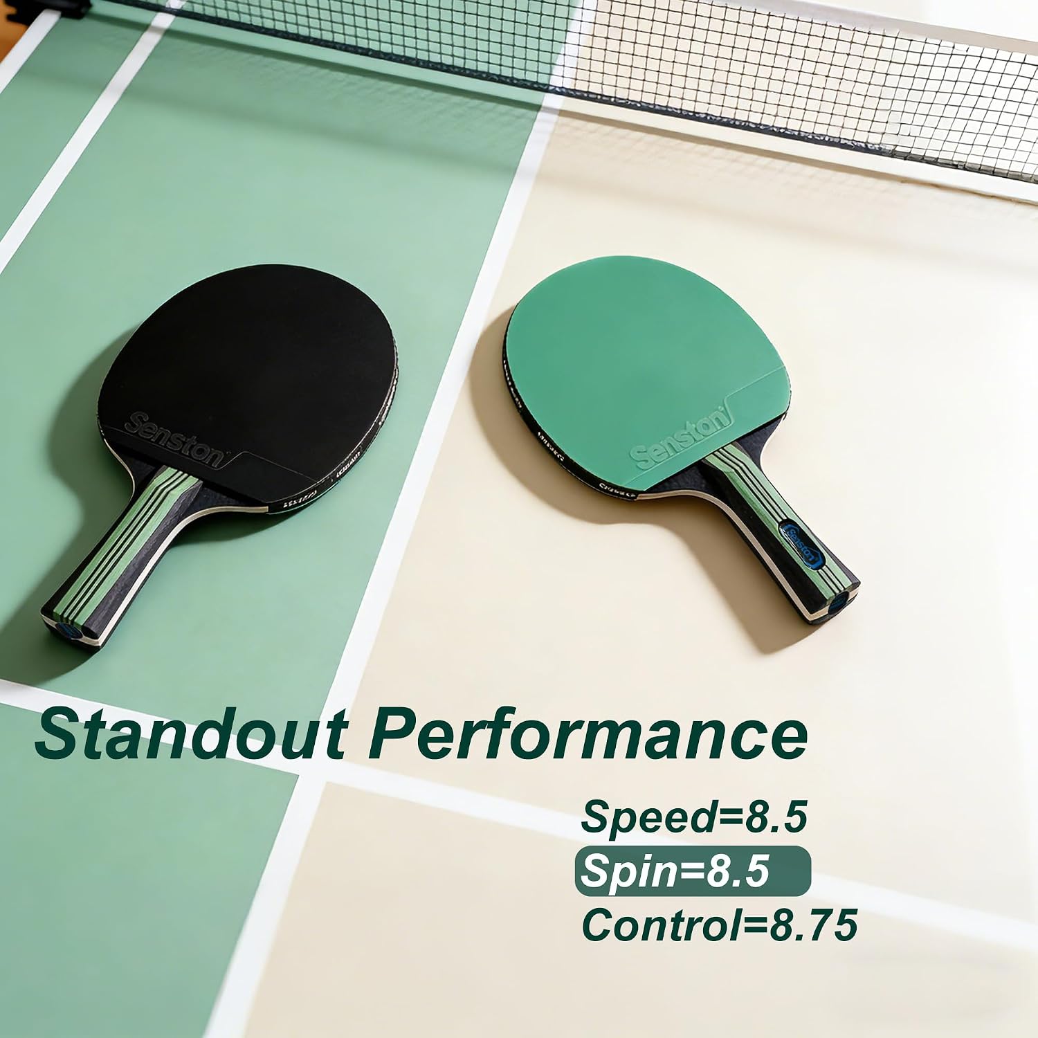 Set da ping pong in legno a 5  - Table Tennis Reference recensione e prezzo
