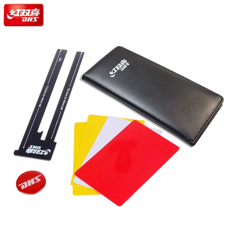 Set di strumenti ufficiali ori - Table Tennis Yellow Card recensione e prezzo